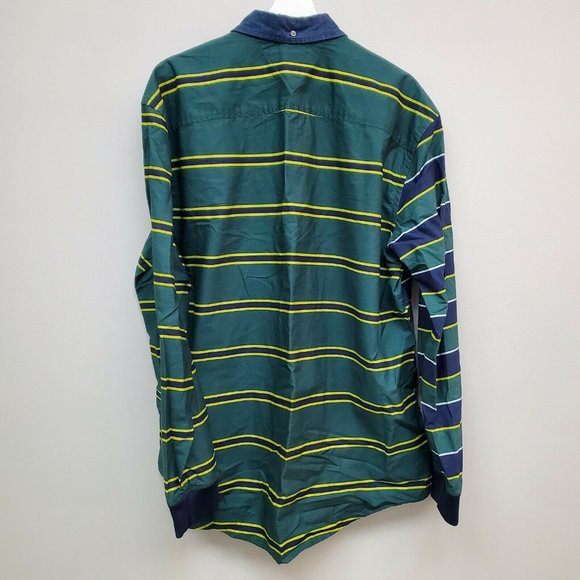 Tommy Hilfiger Striped Long Sleeve Shirt Mens XL - Picture 4 of 5